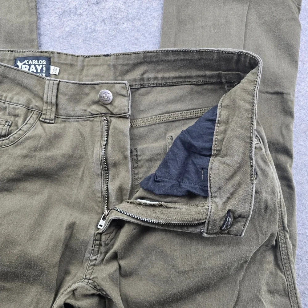 Tactical Distributors Carlos Ray Pants Mens 34x32 Olive Green Utility Work